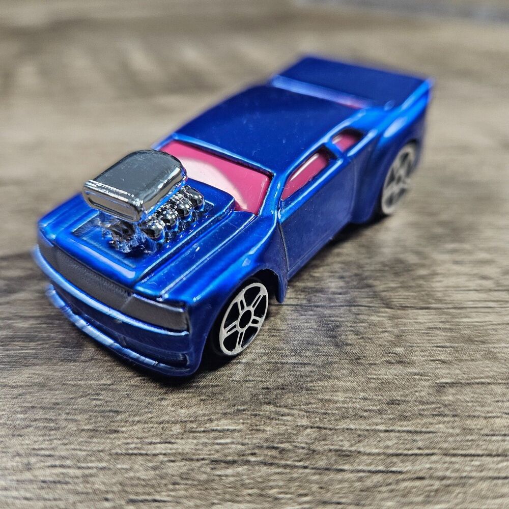 Maisto Whiplash Blue Diecast 1/64 Mattel Loose Toy Car
